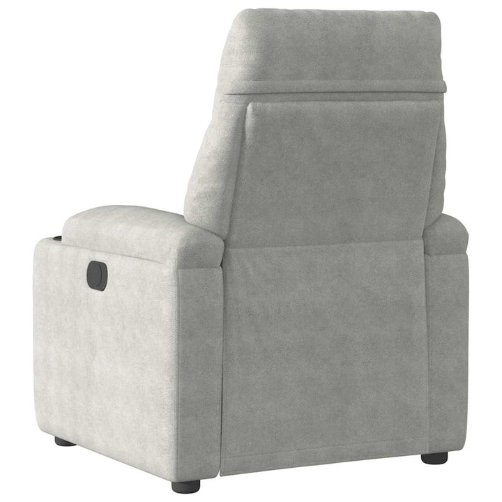 Elektrisk Reclinerfåtölj Mikrofibertyg