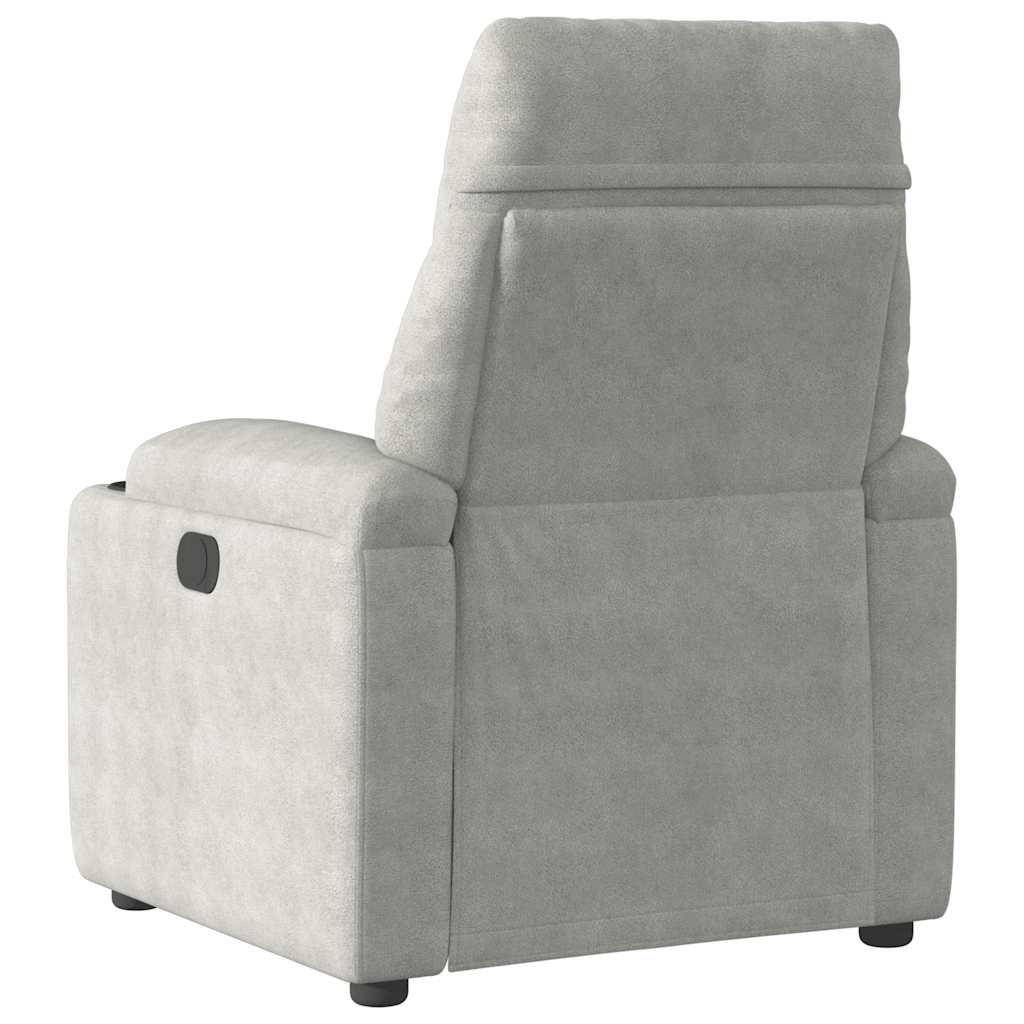 Elektrisk Reclinerfåtölj Mikrofibertyg