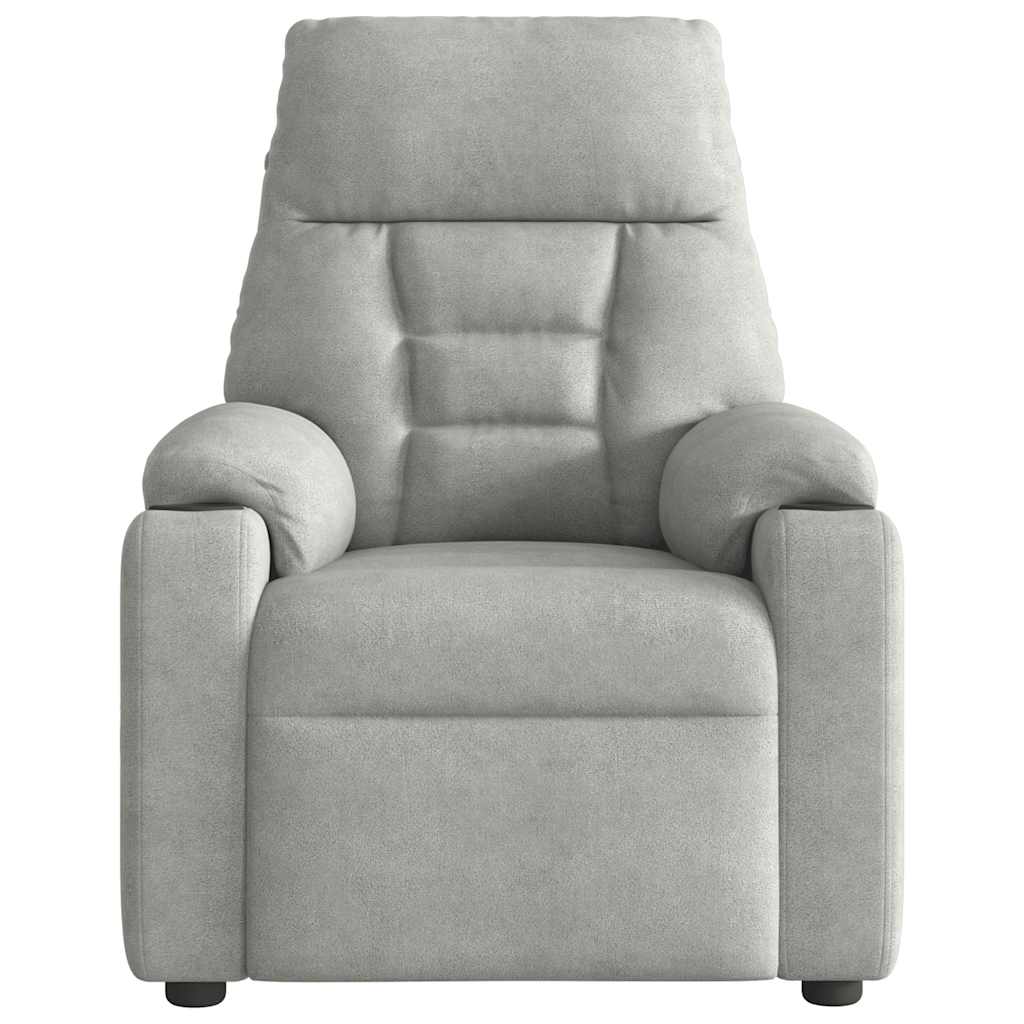 Elektrisk Reclinerfåtölj Mikrofibertyg
