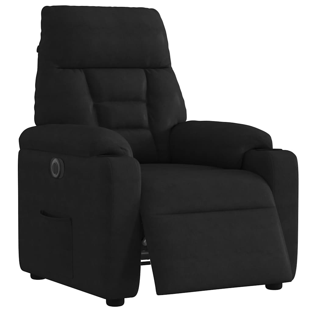 Elektrisk Reclinerfåtölj Mikrofibertyg