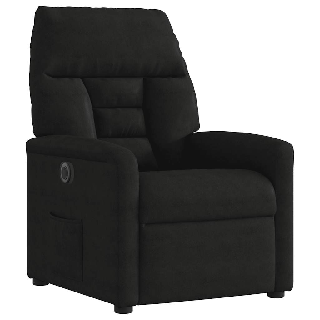 Elektrisk Reclinerfåtölj Mikrofibertyg