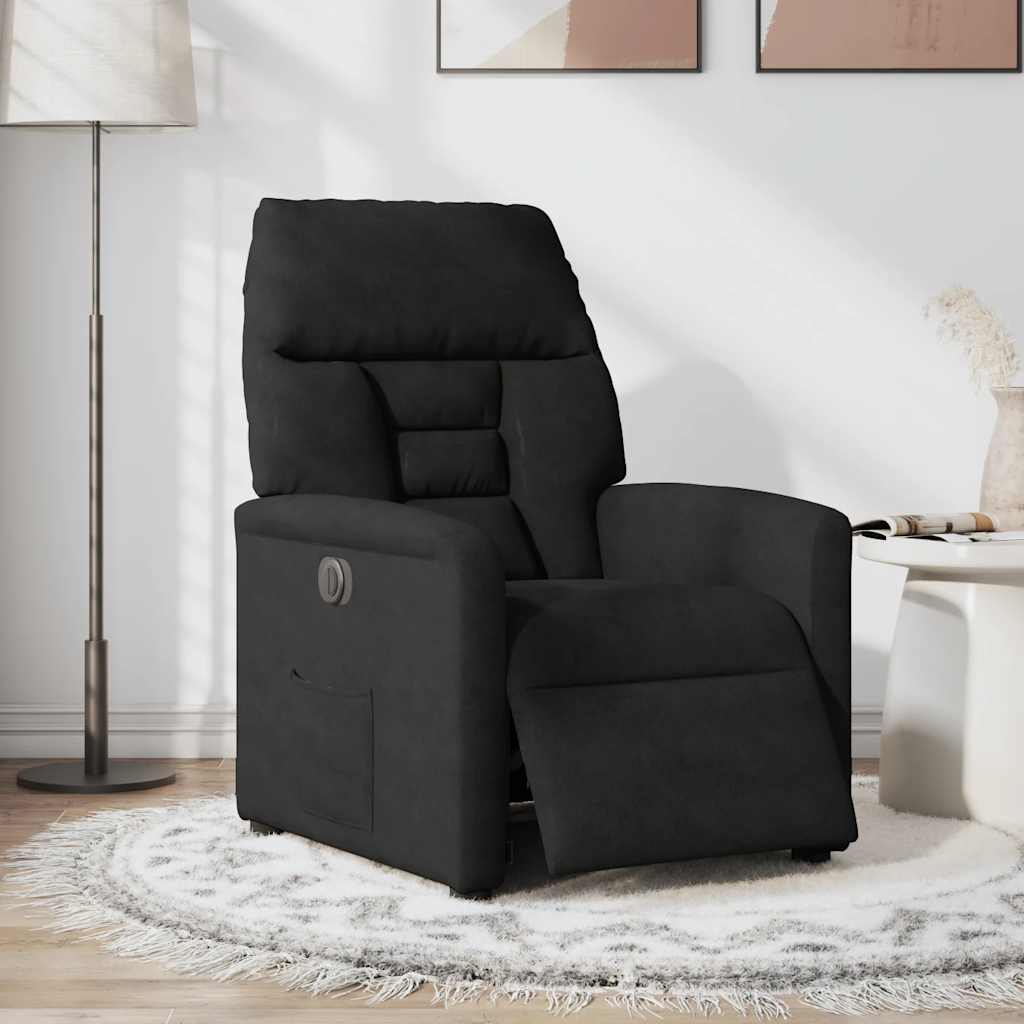 Elektrisk Reclinerfåtölj Mikrofibertyg
