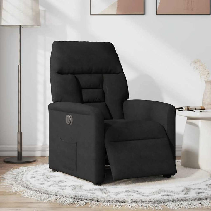 Elektrisk Reclinerfåtölj Mikrofibertyg