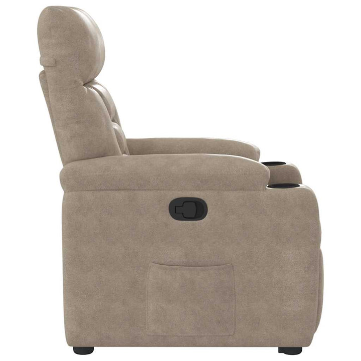 Reclinerfåtölj Med Uppresningshjälp Mikrofibertyg