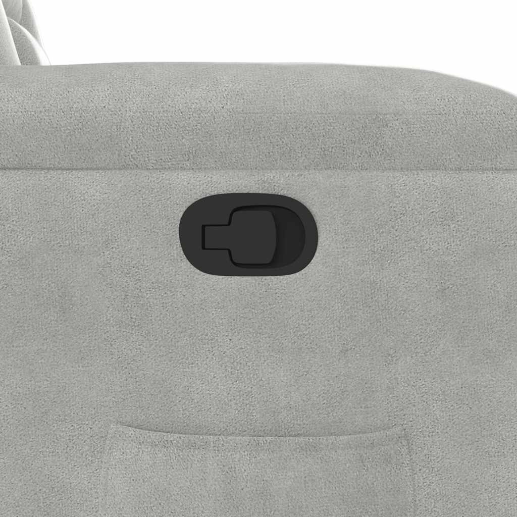 Reclinerfåtölj Med Uppresningshjälp Mikrofibertyg