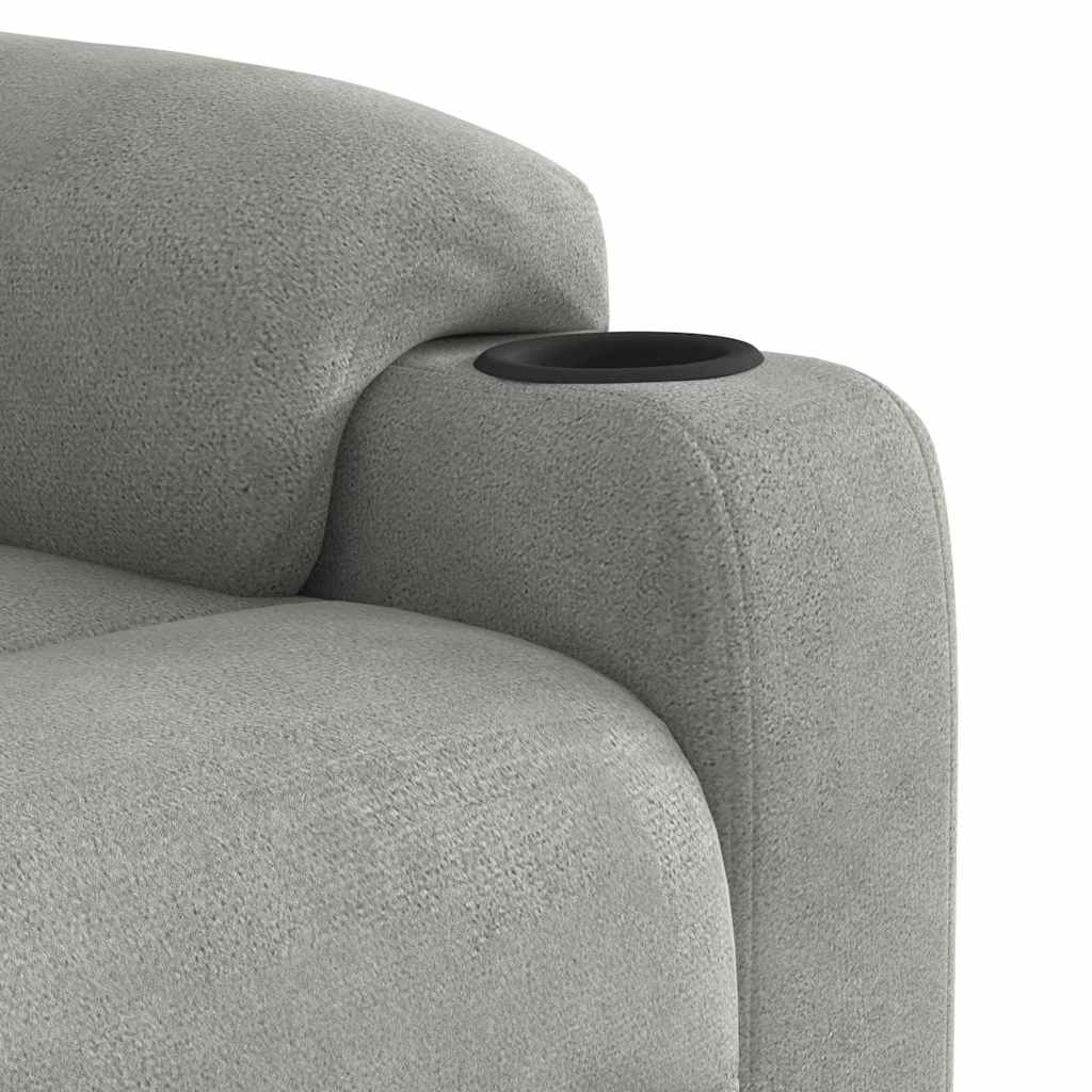 Reclinerfåtölj Med Uppresningshjälp Mikrofibertyg