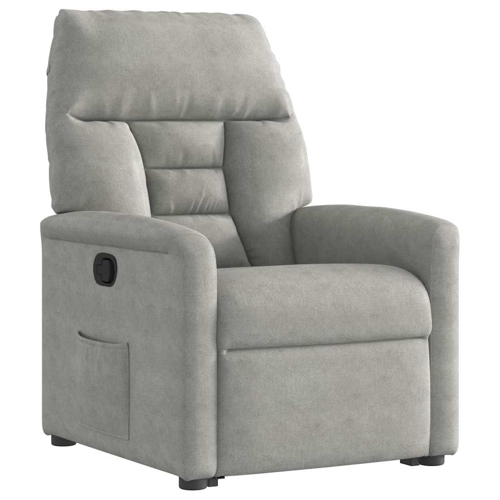 Reclinerfåtölj Med Uppresningshjälp Mikrofibertyg