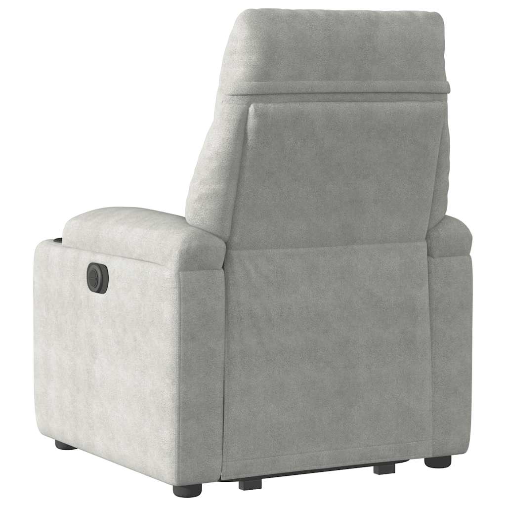 Reclinerfåtölj Med Uppresningshjälp Mikrofibertyg