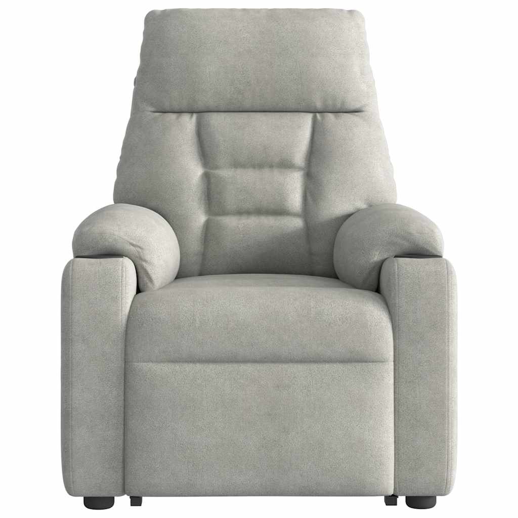 Reclinerfåtölj Med Uppresningshjälp Mikrofibertyg