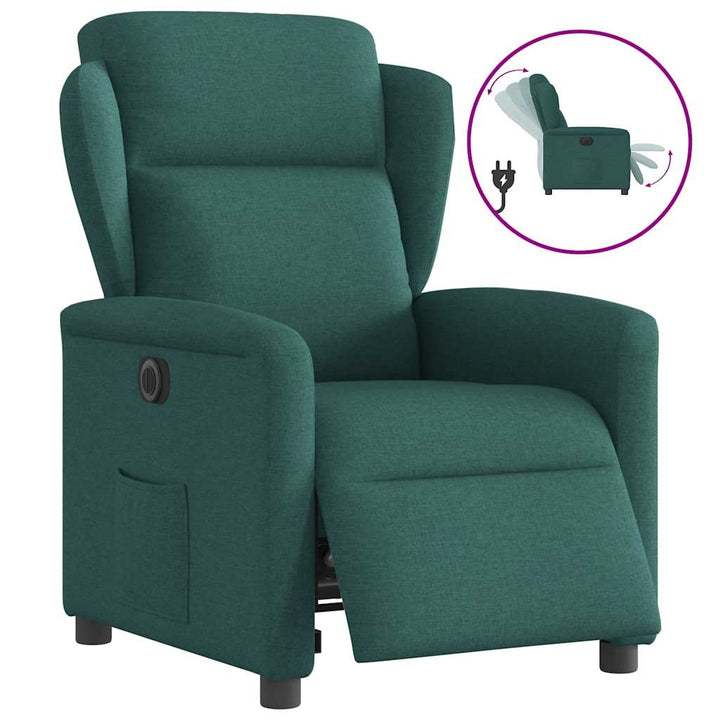 Elektrisk Reclinerfåtölj Tyg