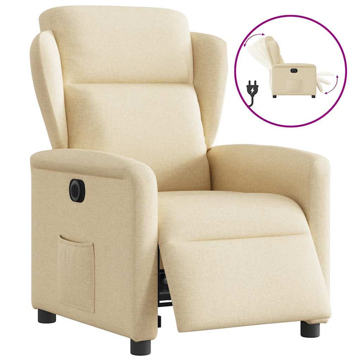 Elektrisk Reclinerfåtölj Tyg