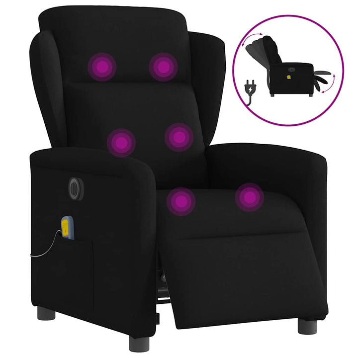 Elektrisk Reclinerfåtölj Tyg