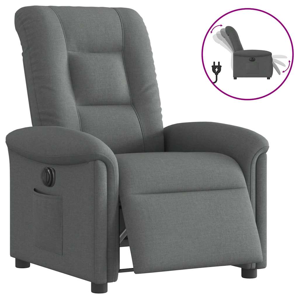 Elektrisk Massagefåtölj Tyg
