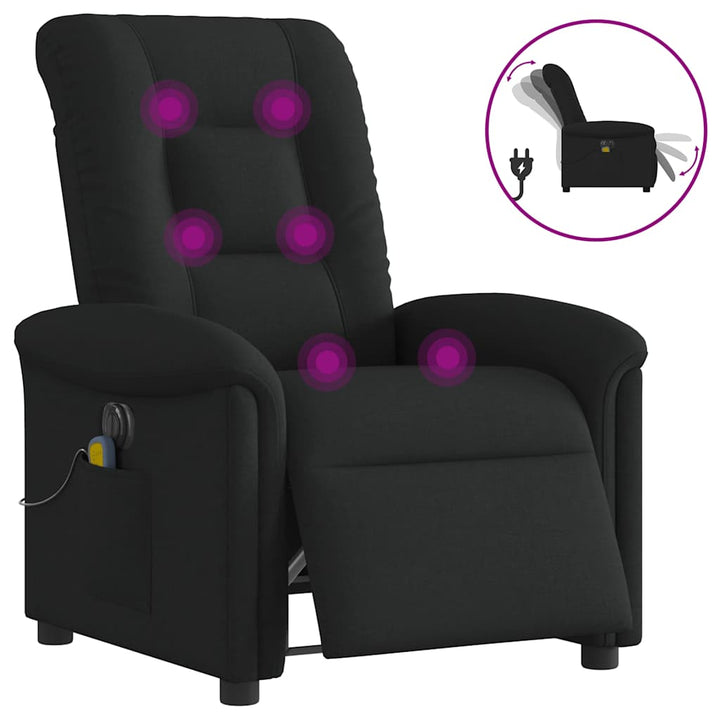 Elektrisk Massagefåtölj Tyg