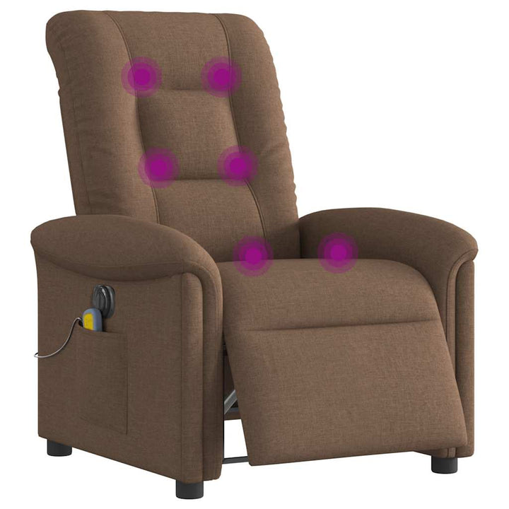 Elektrisk Massagefåtölj Tyg