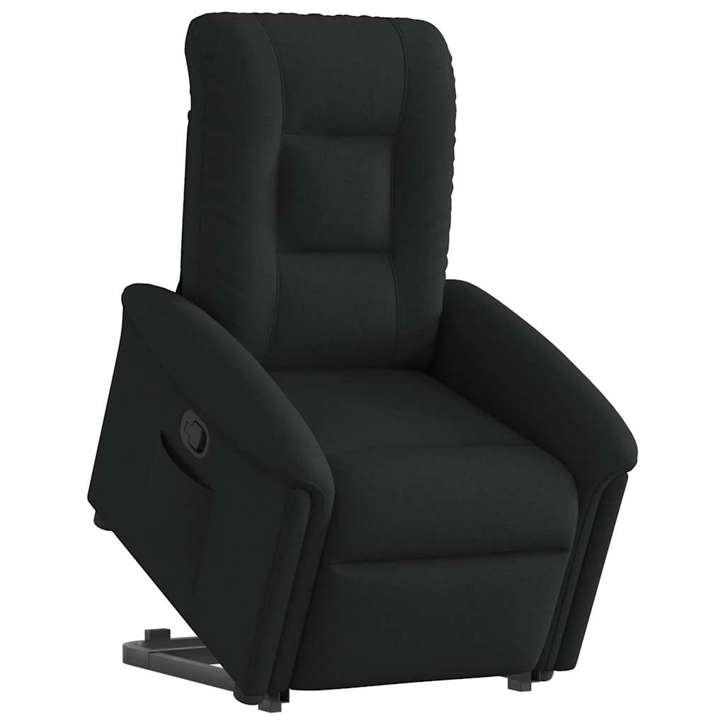 Elektrisk Massagefåtölj Med Uppresningshjälp Tyg
