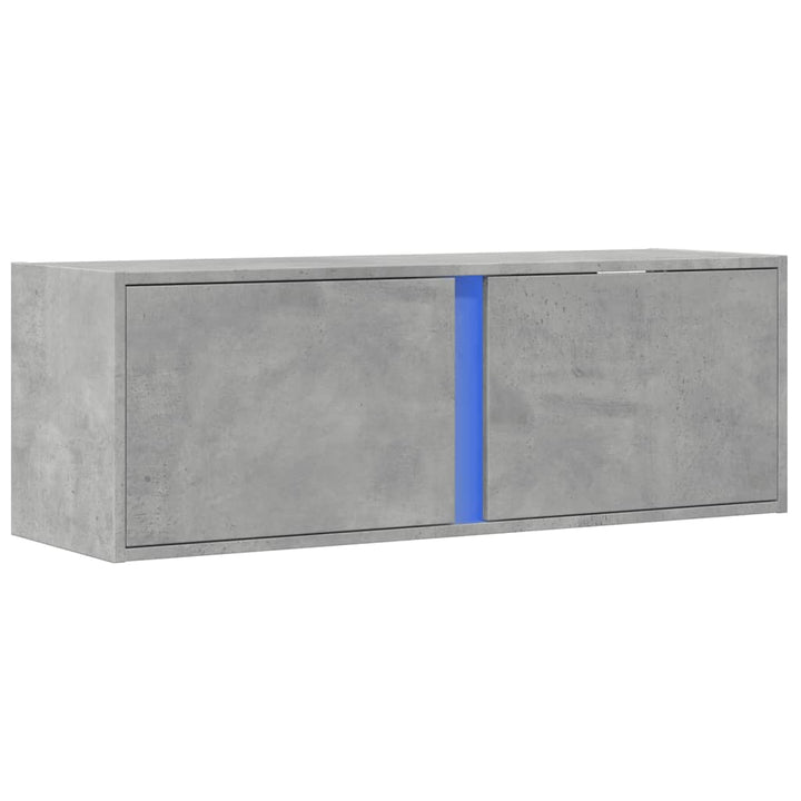 Väggmonterad Tv-Bänk Led 100X31X35 Cm
