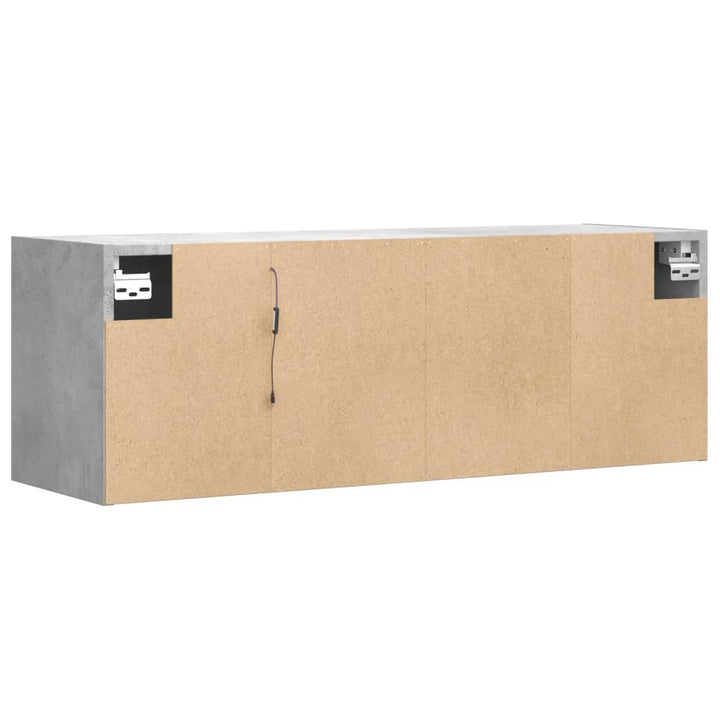 Väggmonterad Tv-Bänk Led 100X31X35 Cm