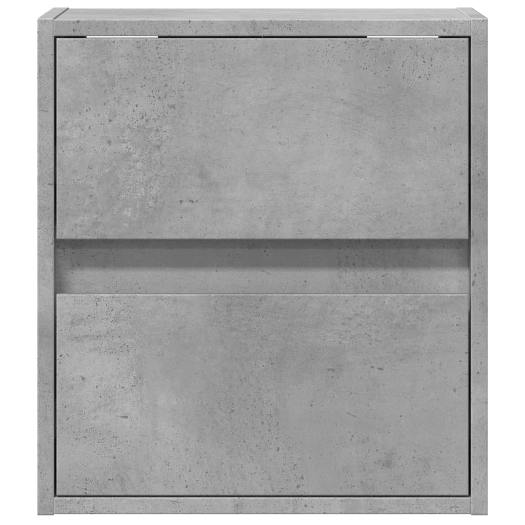 Väggmonterad Tv-Bänk Led 2 St 41X31X45 Cm