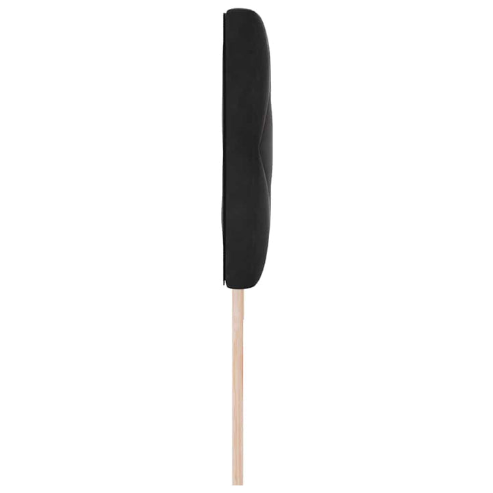 Led Huvuddyna Svart 180 Cm Sammet