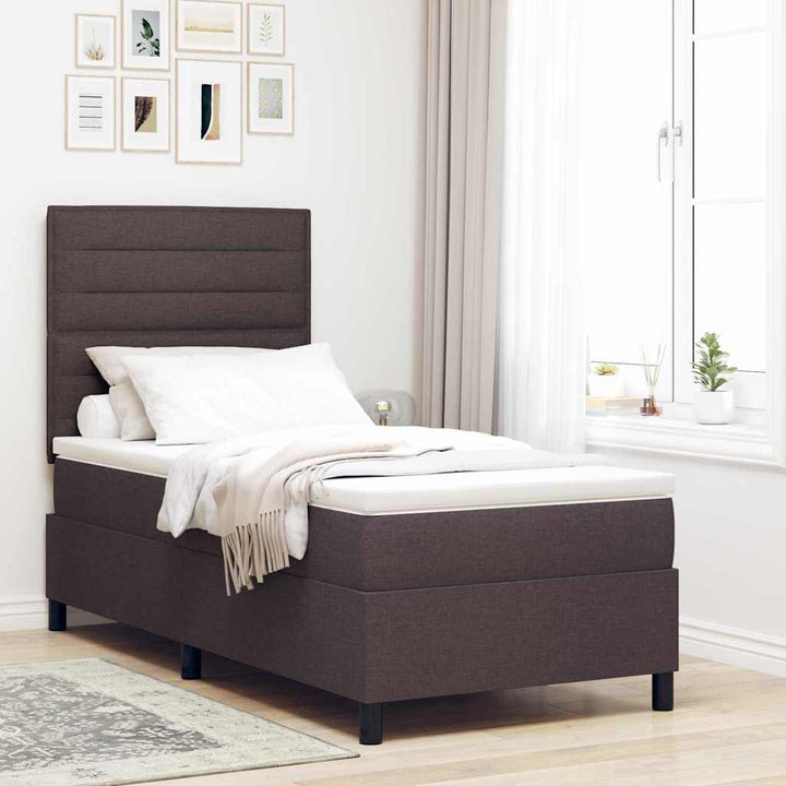 Bäddfjäder Med Madrass Med Huvudgavel Tyg