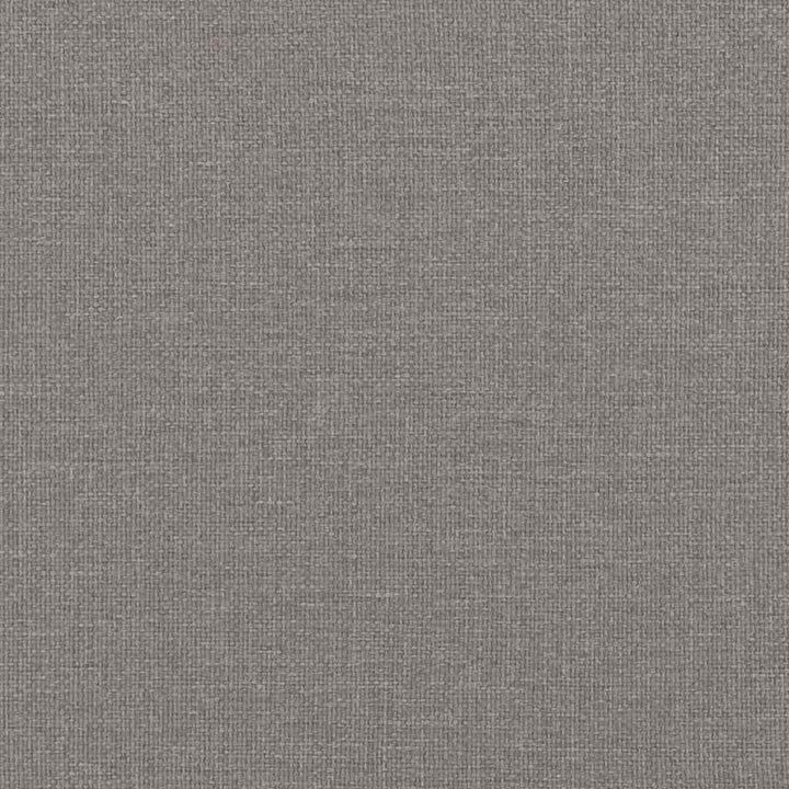Bäddfjäder Med Huvudgavel Taupe 90 X 200 Cm Tyg