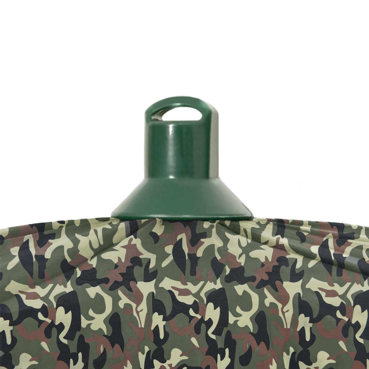 Fiskestångsparaply Kamouflage 240 X 210 Cm Oxford Polyester
