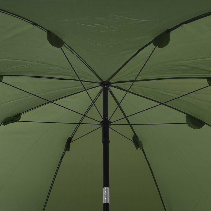 Fiskestångsparaply Gul Armé 220 X 185 Cm Oxford Polyester