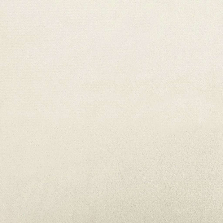 Soffsäng Kräm 204 X 122 X 60 Cm Sammet