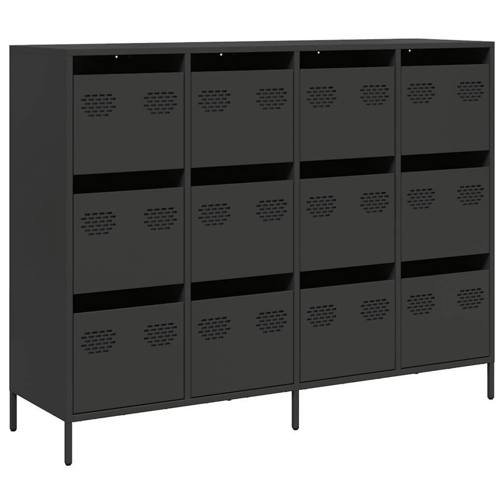 Skänk 135X39X103,5 Cm Kallvalsat Stål