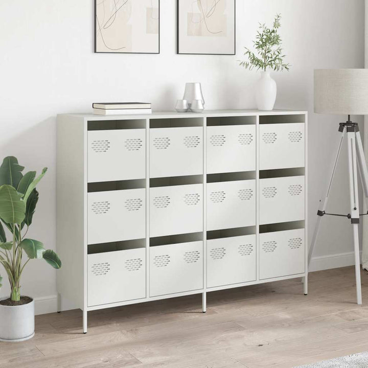 Skänk 135X39X103,5 Cm Kallvalsat Stål