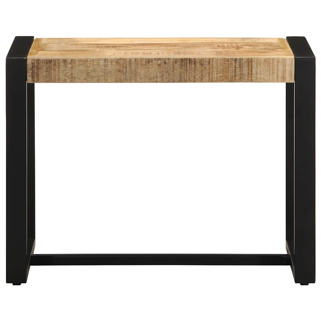 Bänk 60X35X45 Cm Massiv Grov Trä Mango