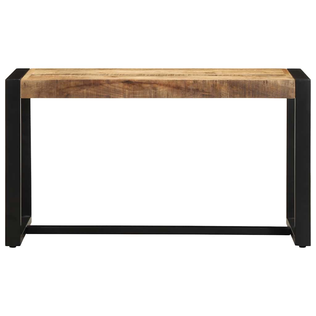 Bänk 80X35X45 Cm Massiv Grov Trämango