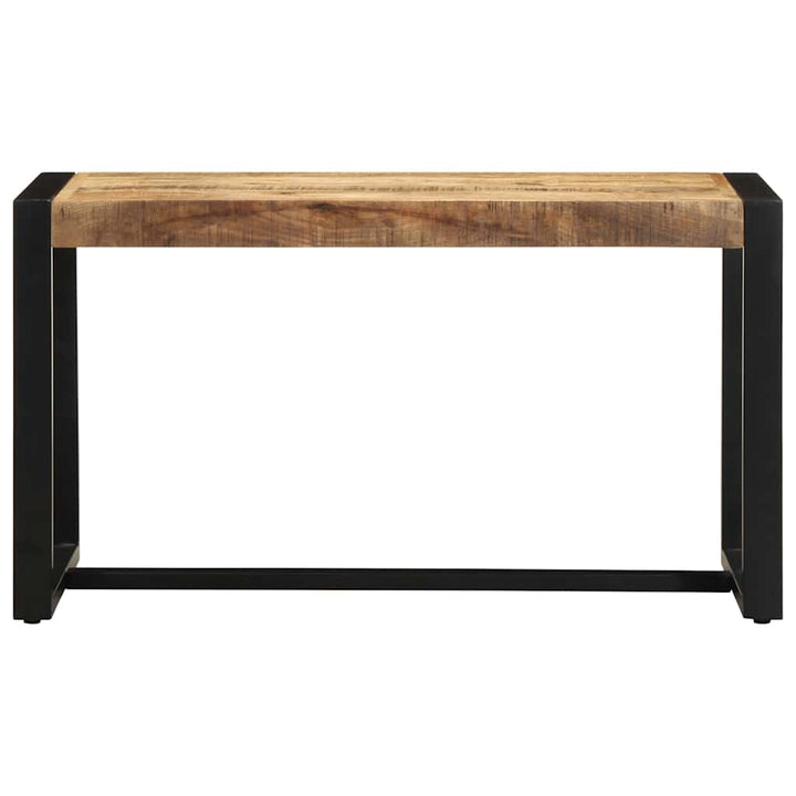 Bänk 80X35X45 Cm Massiv Grov Trämango