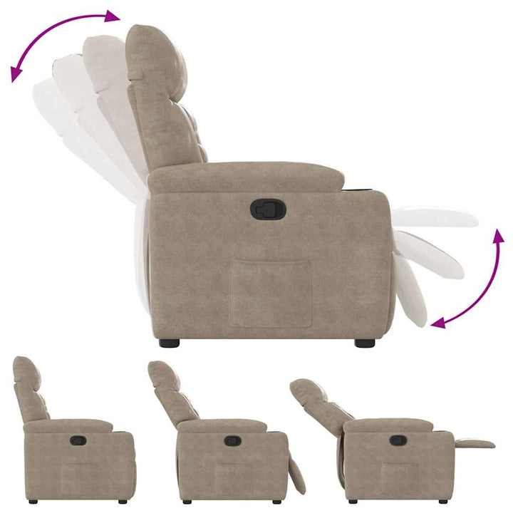 Reclinerfåtölj Mikrofibertyg