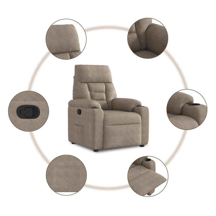 Reclinerfåtölj Mikrofibertyg