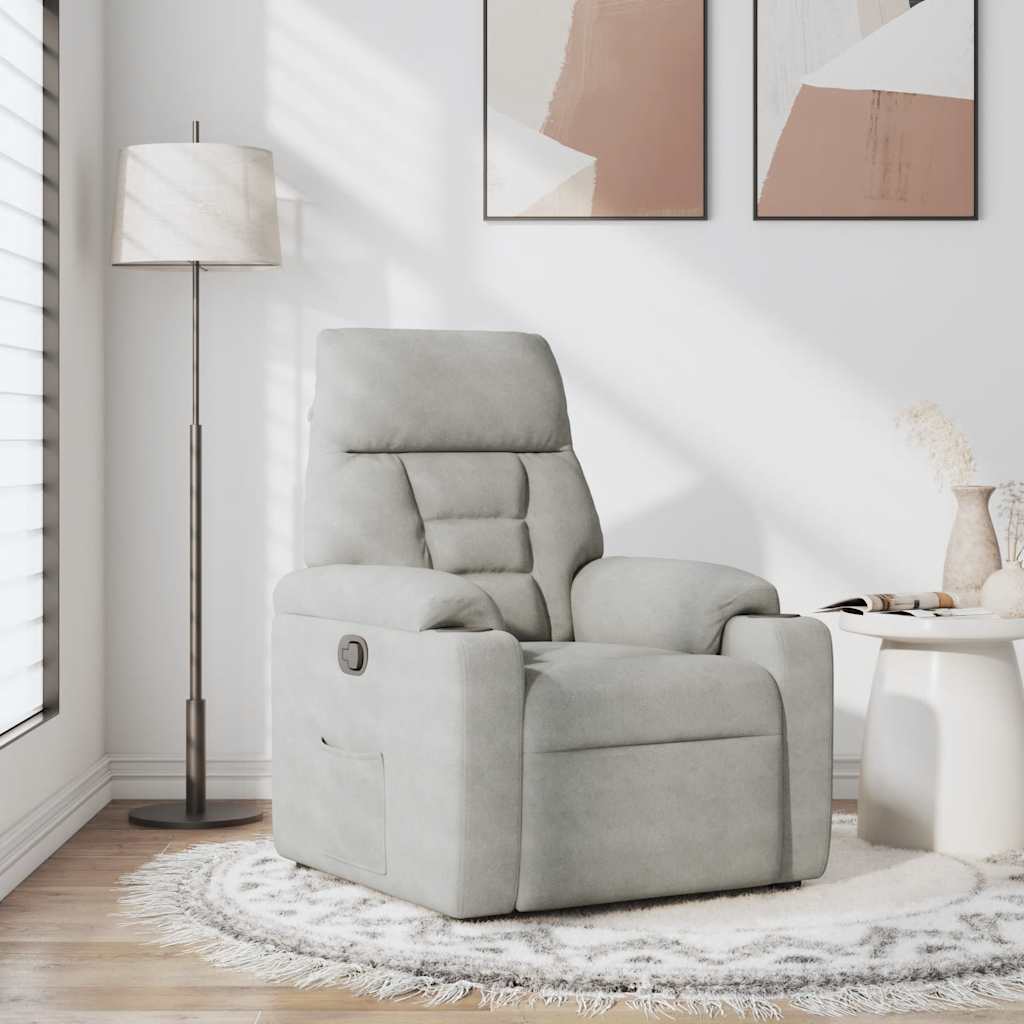 Reclinerfåtölj Mikrofibertyg