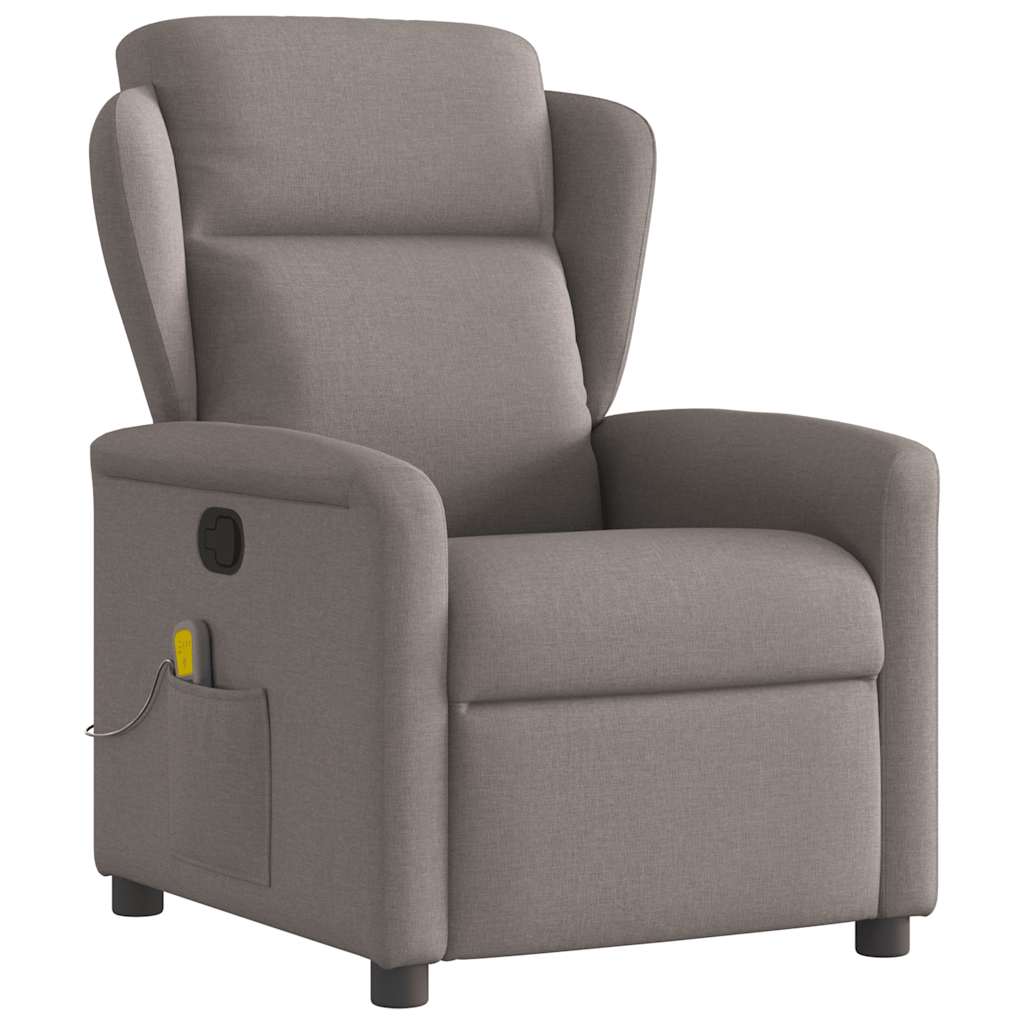 Elektrisk Reclinerfåtölj Tyg