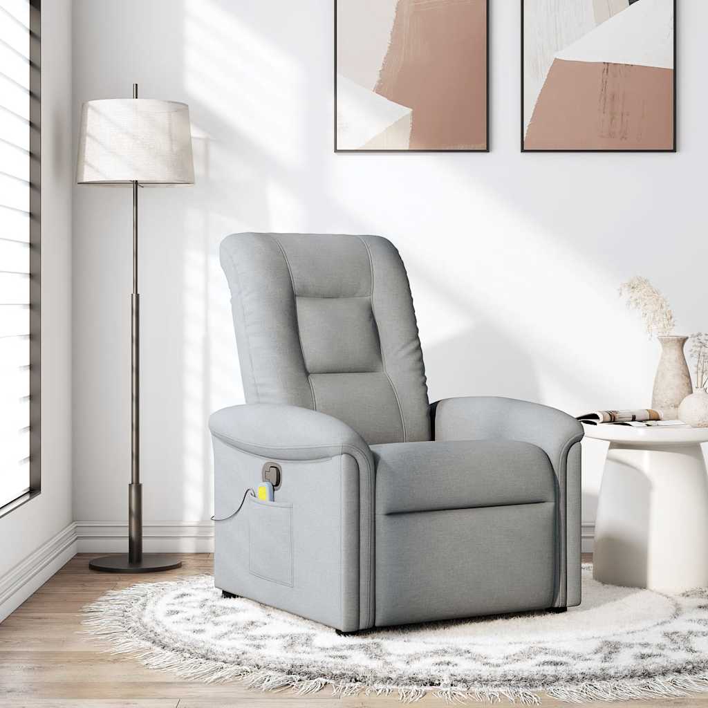 Elektrisk Massagefåtölj Tyg