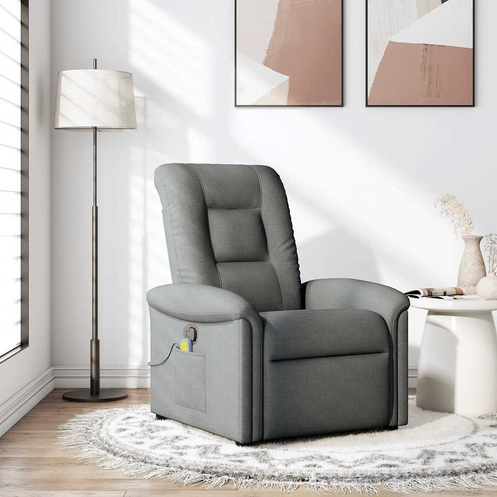 Elektrisk Massagefåtölj Tyg