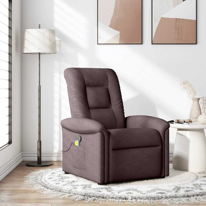 Elektrisk Massagefåtölj Tyg