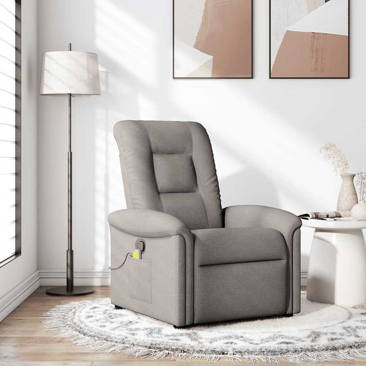 Elektrisk Massagefåtölj Tyg