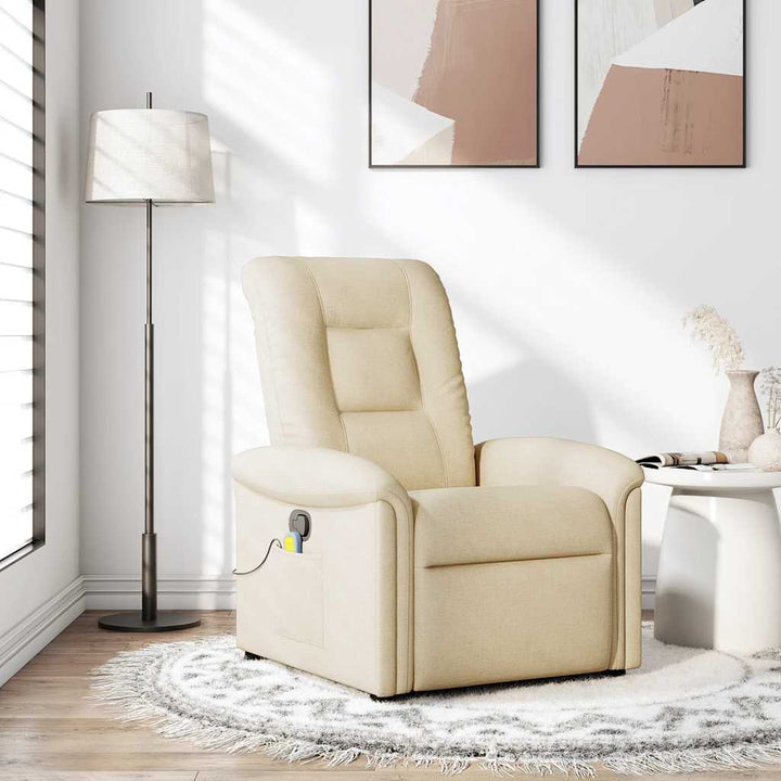 Elektrisk Massagefåtölj Tyg