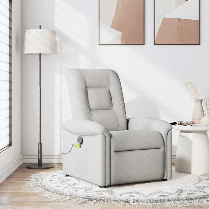 Elektrisk Massagefåtölj Tyg
