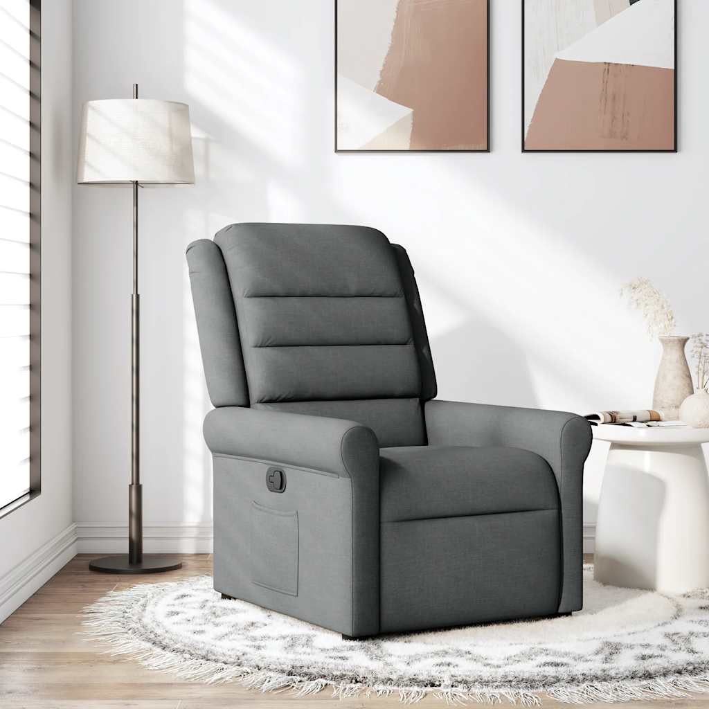 Elektrisk Reclinerfåtölj Tyg