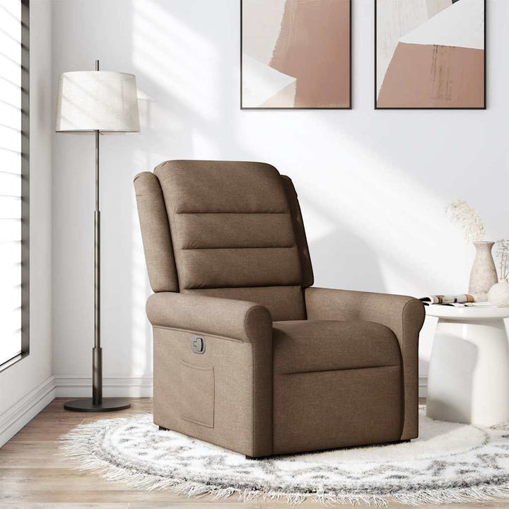 Elektrisk Reclinerfåtölj Tyg
