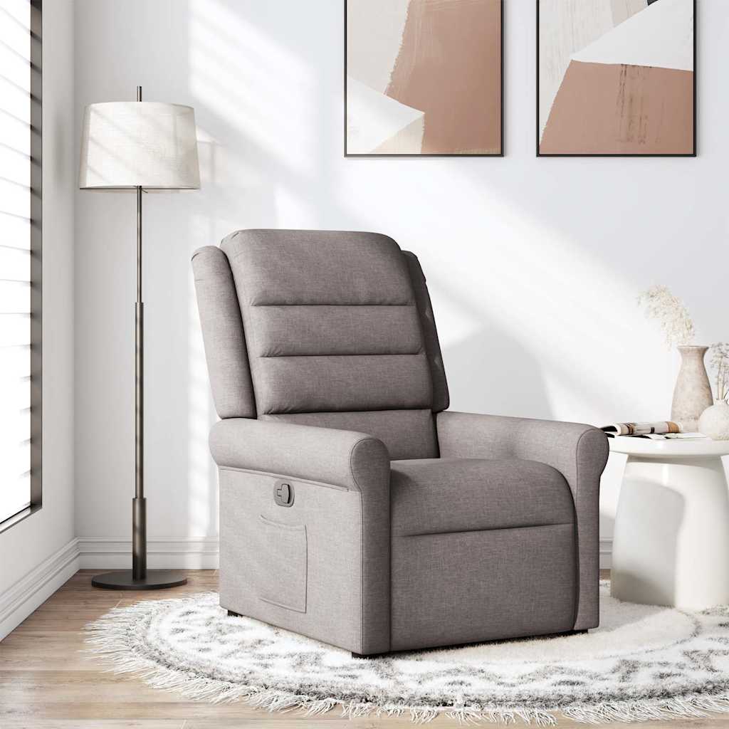 Elektrisk Reclinerfåtölj Tyg