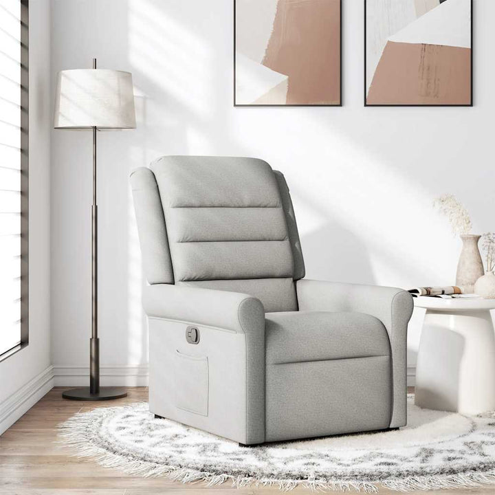 Elektrisk Reclinerfåtölj Tyg