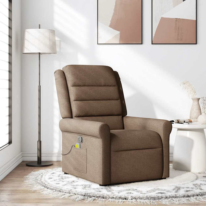 Elektrisk Reclinerfåtölj Tyg