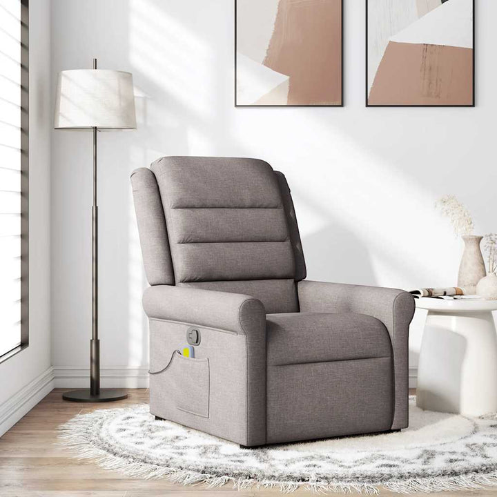 Elektrisk Reclinerfåtölj Tyg